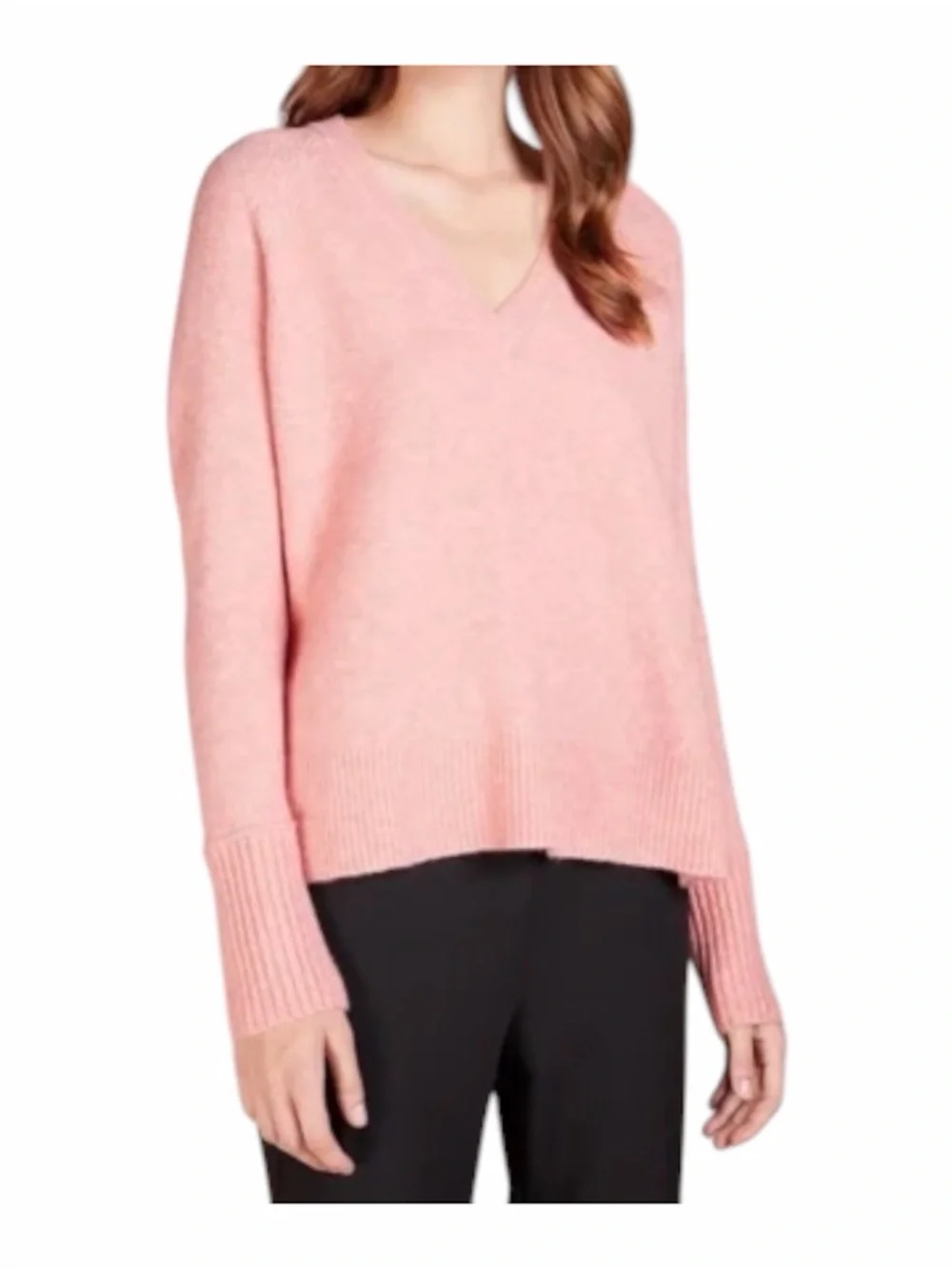 J.‎ Crew Women's Coral Pink Crewneck Sweater